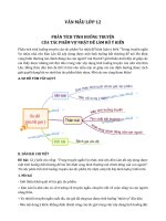 Phân tích tình huống truyện của tác phẩm Vợ nhặt để làm rõ ý kiến - Hồ Thị Thu Thảo