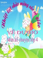 TUẦN  11 KC: Bàn chân kì diệu