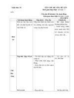 cac hoat dong cua be trong nhom lop