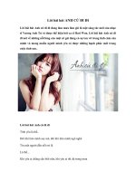 Tải Lời bài hát: Anh cứ đi đi - Bài hát Anh cứ đi đi - Hari Won