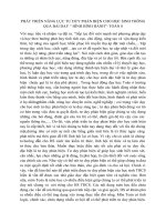 PHÁT TRIỂN NĂNG LỰC TƯ DUY PHẢN BIỆN CHO HỌC SINH THÔNG QUA BÀI DẠY “ HÌNH BÌNH HÀNH”- TOÁN 8