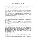 Tải Câu hỏi hội thi ngày Phụ nữ Việt Nam 20-10 - Câu hỏi ngày 20 tháng 10