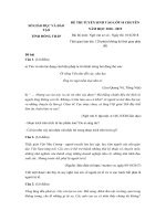 Tải Đề thi tuyển sinh vào lớp 10 THPT chuyên môn Ngữ văn Sở GD&ĐT Đồng Tháp năm học 2018 - 2019 - Đề thi vào lớp 10 môn Ngữ văn có đáp án