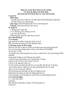 Quan sát có mục đích Quan sát sân trường