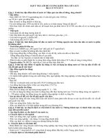 Đề cương giữa học kì 1 môn Địa lý 9 - năm học 2020 - 2021