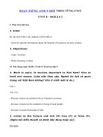 Tải Tiếng Anh 9 Unit 8: Skills 2 - Soạn Tiếng Anh lớp 9 Unit 8 Tourism trang 27