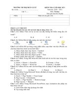 đề kiểm tra học kỳ 1 năm học 2020  2021