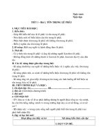 Giáo án GDCD 8  Tuần 1 - 10