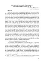 Nhận diện sự thay đổi của pháp luật trong bối cảnh công nghệ số