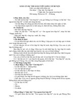 GIÁO án dự THI GIÁO VIÊN GIỎI cấp HUYỆN 