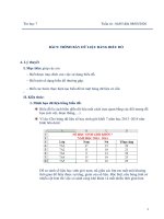 Tin học 7 - Bài 9: Trình bày dữ liệu bằng biểu đồ