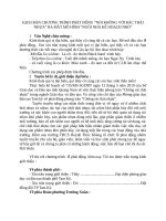 KỊCH bản CHƯƠNG TRÌNH 