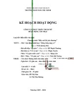 Giáo án chuyên đề Âm nhạc -  biểu diễn HĐ âm nhạc các ...