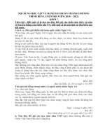 NỘI DUNG học tập và ĐÁNH GIÁ HOÀN THÀNH CHƯƠNG TRÌNH rèn LUYỆN đội VIÊN 