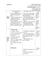 Chủ đề lớn: Bẩn thân bé Nhánh 2: Tôi là ai