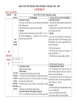 Đề cương ôn thi THPT quốc gia môn Sinh học năm học 2019 - 2020