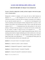 Tải 250 câu trắc nghiệm Điền từ đoạn văn tiếng Anh ôn thi THPT Quốc gia 2020 cơ bản phần 2 - Luyện thi THPT Quốc Gia 2020 môn Tiếng Anh có đáp án