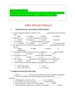 nội dung bài học ôn tập và tự học tại nhà trong tuần nghỉ học từ 093 đến 1332020  thcs bình lợi trung