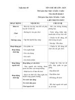 giao an hỗ trợ tuân 5: Tết trung thu- lơp 5 tuổi d- năm học 2017-2018