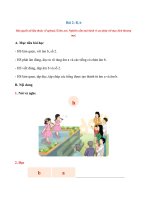 Tải Giải Bài tập Tiếng Việt lớp 1 trang 12 Bài 2: B, b - Sách Chân trời sáng tạo