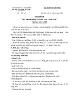 ke hoach chi doi 3 tot, lien doi 3 tot 