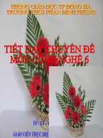 Tiet 30. Thuc hanh (tu chon). Cam hoa