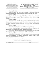 Đề thi HSG môn Lịch sử 9 huyện Yên lạc 2017-2018