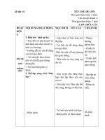 giáo án tuần 14 nhánh 2 ptgt đường bộ