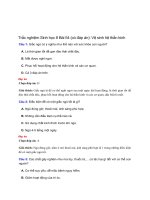 Trắc nghiệm Sinh học 8 Bài 54 (có đáp án): Vệ sinh hệ thần kinh