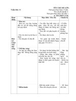 GA tuần 11 Ngày hội của các thầy cô giáo