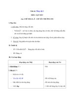 Tải Giáo án Tiếng Việt 2 tuần 7: Tập viết - Chữ hoa E, Ê - Giáo án Tập viết lớp 2