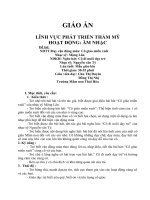 Giáo án chuyên đề Âm nhạc dạy vận động các đồng chí tham ...