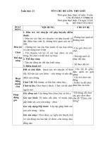 giao an phu- chim và con trùng- 2017- 2018