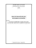 Xây dựng lộ trình thực tập địa chất cơ sở tuyến hà tiên   kiên giang và khoáng sản liên quan  báo cáo tổng kết kết quả đề tài kh cn cấp trường  msđt t đcdk 2012 35  