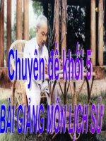 lịch sử lớp 5 quyết chí ra đi tìm đường cứu nước  tiểu học hạ đình