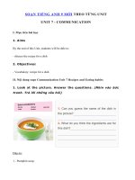 Tải Tiếng Anh 9 Unit 7: Communication - Soạn Tiếng Anh lớp 9 Unit 7: Recipes and Eating habits trang 13