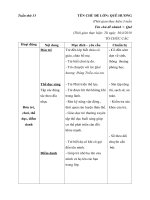 Giáo án 3tuổi tuần 33 Tìm hiểu về Quê hương Đông triều của em năm học 2017-2018