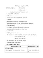 KNXH Bé chăm sóc cây