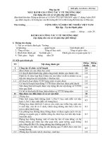 Đánh giá công tác y tế trường học_mẫu
