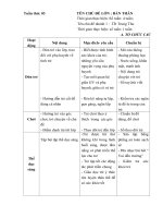 giáo án tuần 3 ( Năm học 2018-2019) tết trung thu