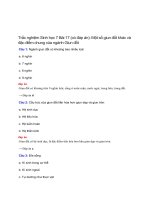 Giải Sinh học 7 Bài 17: Một số giun đốt khác và đặc điểm chung của ngành Giun đốt