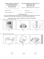 Tải Đề thi chọn học sinh giỏi môn Tiếng Anh lớp 9 Phòng GD-ĐT Thạch Thành, Thanh Hóa năm học 2017 - 2018 (lần 2) có đáp án - Đề thi học sinh giỏi Tiếng Anh 9 có đáp án