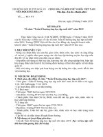 KH tuần lễ học tập suốt đời 