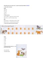 Tải Giải bài tập Family and Friends lớp 2 Unit 1: What's this? - Lesson four - Giải bài tập Family and Friends lớp 2 Unit 1