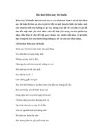 Tải Lời bài hát Hôm nay tôi buồn - Phùng Khánh Linh - Lyric - Hợp âm Hôm nay tôi buồn