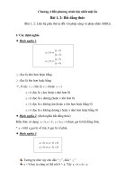 Toán 8 - CHƯƠNG 4. BẤT PHƯƠNG TRÌNH BẬC NHẤT MỘT ẨN - Bài 1, 2: Bất đẳng thức