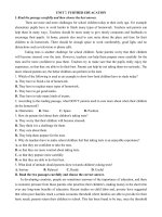 Tải Bài tập trắc nghiệm Tiếng Anh lớp 11 chương trình mới Unit 7: Further education - Ôn tập tiếng Anh lớp 11 có đáp án