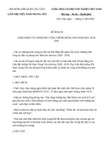 CÔNG TRÌNH MĂNG NON 