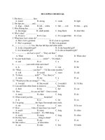 ôn tập khối 6 nhiều môn lần 2  thcs nguyễn văn quỳ