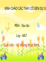 Bài giảng điện tử lớp 1